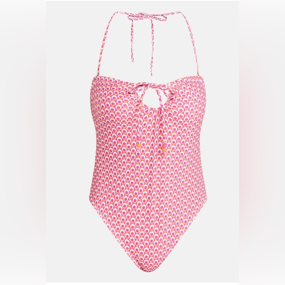 No Boundaries Geo Jam One Piece Swimsuit NWT Size Small